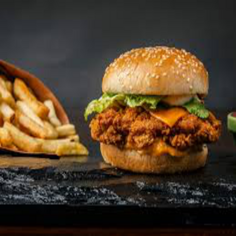 CAJUN BURGER MENÜ